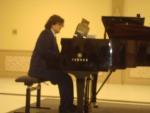 il pianista Giovanni Valle ha eseguito composizioni di Francesco Marino